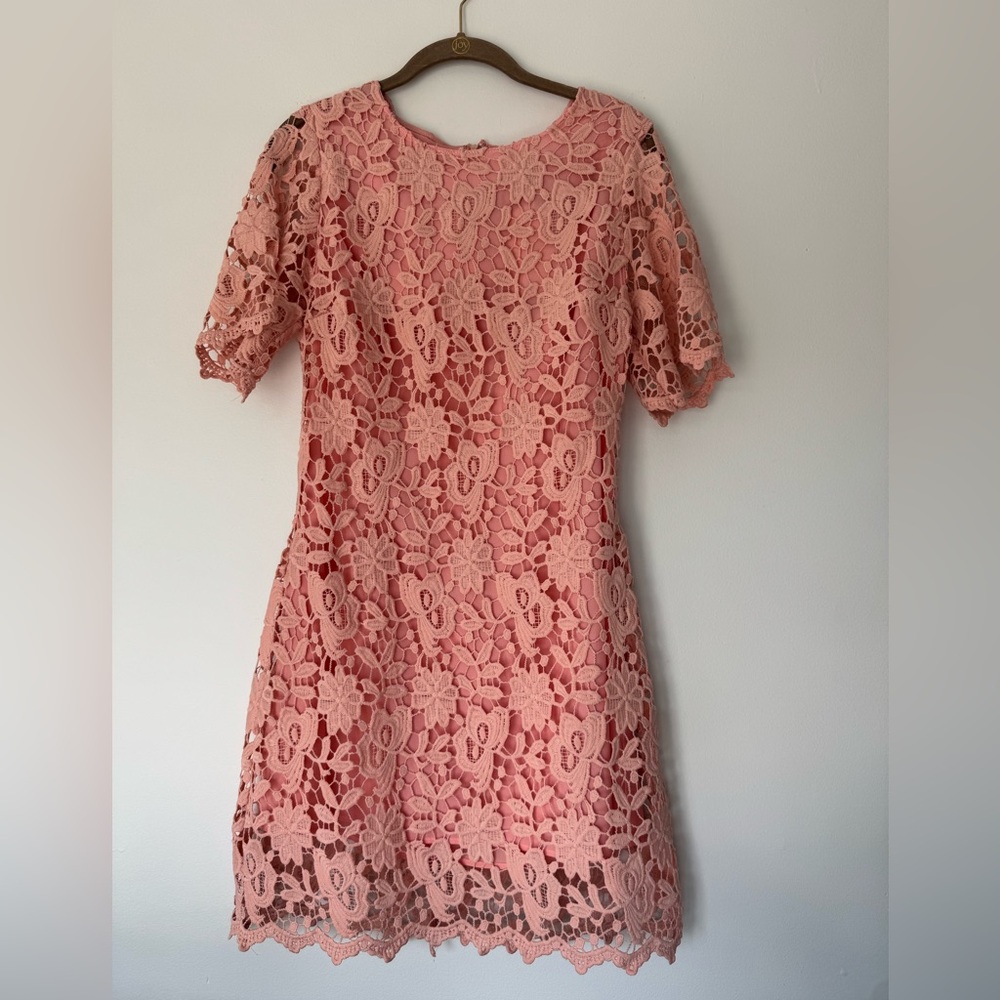NWT Love Riche Coral Lace Dress